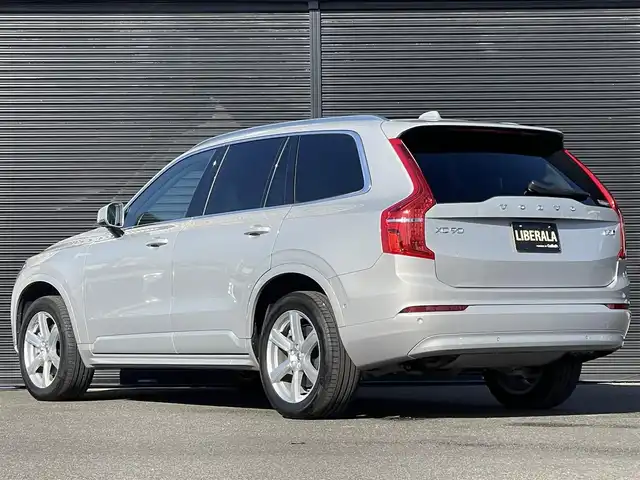 ボルボ ＸＣ９０ プラスB5 AWD 山梨県 2022(令4)年 3.1万km 銀／ガンＭ ワンオーナー　/Ｇｏｏｇｌｅナビ　/ＳＲ　/黒革　/全周囲カメラ　/カープレイ　/アンドロイドＡ　/ＢＴ　/Ｐバックドア　/パイロットＡ　/ＬＫＡ　/ＢＳＡ　/ＡＣＣ　/ＥＴＣ　/シートＨ　/Ｐシート　/ＬＥＤ　/Ａハイビーム　/保証書
