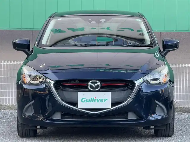 マツダ デミオ XD 千葉県 2014(平26)年 2.3万km ディープクリスタルブルーマイカ 純正ナビ（ＣＤ／ＤＶＤ／ＵＳＢ／Ｂｌｕｅｔｏｏｔｈ）/ブラインドスポットモニター/バックカメラ/衝突軽減ブレーキ/車線逸脱システム/横滑り防止装置/クルーズコントロール/アイドリングストップ/ＥＴＣ/オートライト