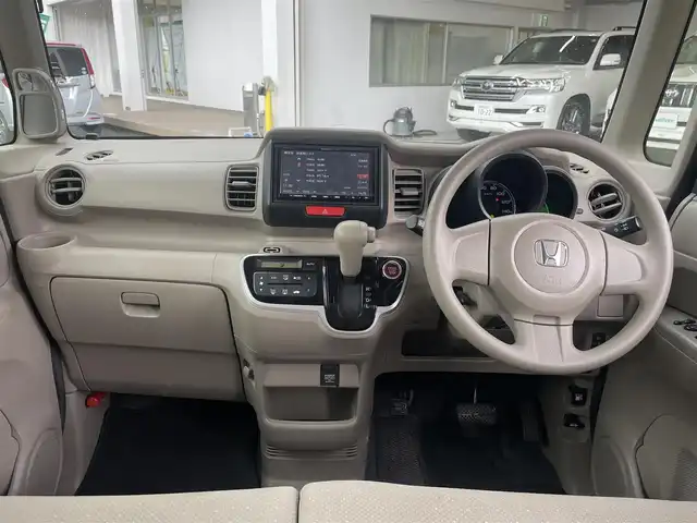 ホンダ Ｎ ＢＯＸ G 千葉県 2014(平26)年 4.6万km ヒダマリアイボリーパール 社外メモリナビ/・ワンセグTV/・CD/SD/・AM/FM/ETC/横滑り防止装置/両側スライドドア/ヘッドライトレペライザー/ハロゲンヘッドライト/ECON/スマートキーx２/プッシュスタート/電動格納ミラー/純正フロアマット/ドアバイザー/取扱説明書