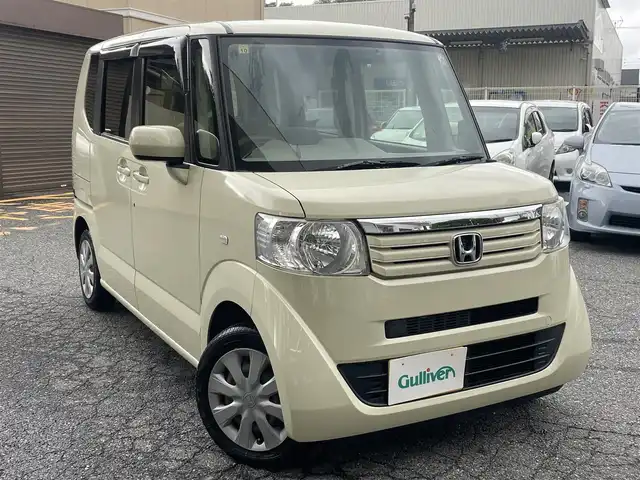 ホンダ Ｎ ＢＯＸ G 千葉県 2014(平26)年 4.6万km ヒダマリアイボリーパール 社外メモリナビ/・ワンセグTV/・CD/SD/・AM/FM/ETC/横滑り防止装置/両側スライドドア/ヘッドライトレペライザー/ハロゲンヘッドライト/ECON/スマートキーx２/プッシュスタート/電動格納ミラー/純正フロアマット/ドアバイザー/取扱説明書