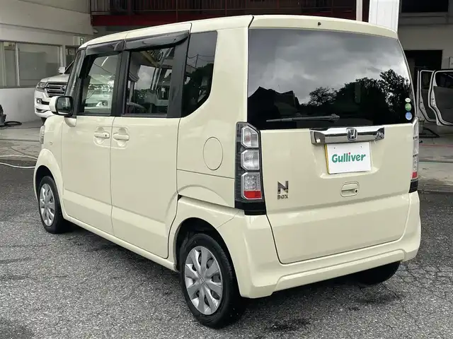ホンダ Ｎ ＢＯＸ G 千葉県 2014(平26)年 4.6万km ヒダマリアイボリーパール 社外メモリナビ/・ワンセグTV/・CD/SD/・AM/FM/ETC/横滑り防止装置/両側スライドドア/ヘッドライトレペライザー/ハロゲンヘッドライト/ECON/スマートキーx２/プッシュスタート/電動格納ミラー/純正フロアマット/ドアバイザー/取扱説明書