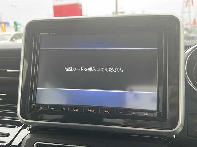 スズキ スペーシア カスタム HYBRID XS 茨城県 2018(平30)年 1.5万km ブリスクブルーM 純正SDナビ＆地デジTV【MDV-D3088TW】/(地デジTV・CD・DVD・BT・ラジオ再生)/ヘッドアップディスプレイ/社外ドライブレコーダー（フロント）/純正ETC/被害軽減システム/プッシュスタート/バックカメラ/アイドリングストップ/サイドエアバック/両側パワースライドドア