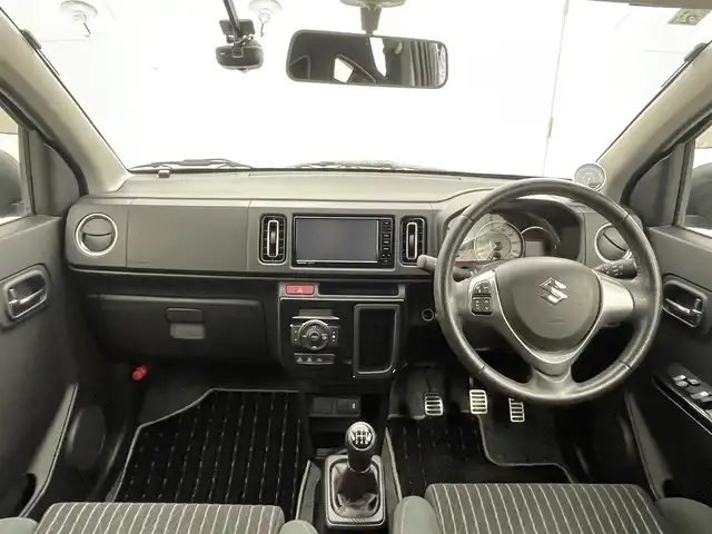 スズキ アルト ワークス 茨城県 2019(平31)年 4.1万km ブルーイッシュブラックパール3 ５MT/純正ナビ/フルセグ/ドラレコ/純正15インチAW/LEDヘッドライト/スマートキー
