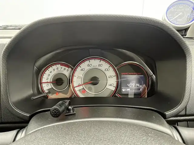 スズキ アルト ワークス 茨城県 2019(平31)年 4.1万km ブルーイッシュブラックパール3 ５MT/純正ナビ/フルセグ/ドラレコ/純正15インチAW/LEDヘッドライト/スマートキー
