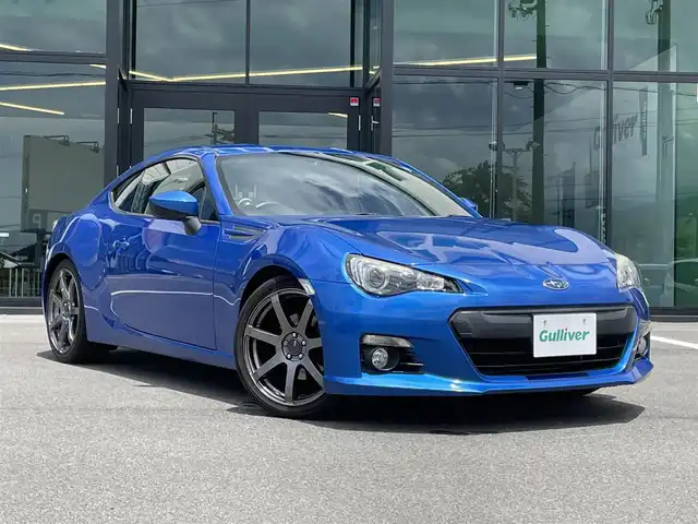 スバル ＢＲＺ S 愛媛県 2014(平26)年 7.3万km WRブルーマイカ ENKEI18インチAW(ADVANタイヤ)/TANABEマフラー(純正あり)/HKS製HIPERMAXダンパー/BLITZ製FLDメーター/タワーバー/社外7インチナビ【MDV-L505W】/　CD/DVD/Bluetooth/フルセグTV/バックカメラ/前後ドライブレコーダー/プッシュスタート/ETC/ルームミラー型GPSレーダー/電動格納ミラー/フロアマット