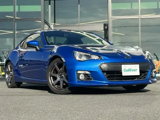 スバル ＢＲＺ S 愛媛県 2014(平26)年 7.3万km WRブルーマイカ ENKEI18インチAW(ADVANタイヤ)/TANABEマフラー(純正あり)/HKS製HIPERMAXダンパー/BLITZ製FLDメーター/タワーバー/社外7インチナビ【MDV-L505W】/　CD/DVD/Bluetooth/フルセグTV/バックカメラ/前後ドライブレコーダー/プッシュスタート/ETC/ルームミラー型GPSレーダー/電動格納ミラー/フロアマット