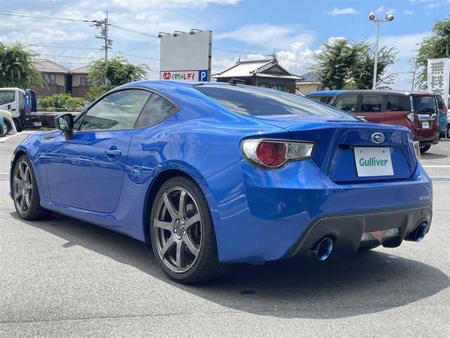 スバル ＢＲＺ S 愛媛県 2014(平26)年 7.3万km WRブルーマイカ ENKEI18インチAW(ADVANタイヤ)/TANABEマフラー(純正あり)/HKS製HIPERMAXダンパー/BLITZ製FLDメーター/タワーバー/社外7インチナビ【MDV-L505W】/　CD/DVD/Bluetooth/フルセグTV/バックカメラ/前後ドライブレコーダー/プッシュスタート/ETC/ルームミラー型GPSレーダー/電動格納ミラー/フロアマット