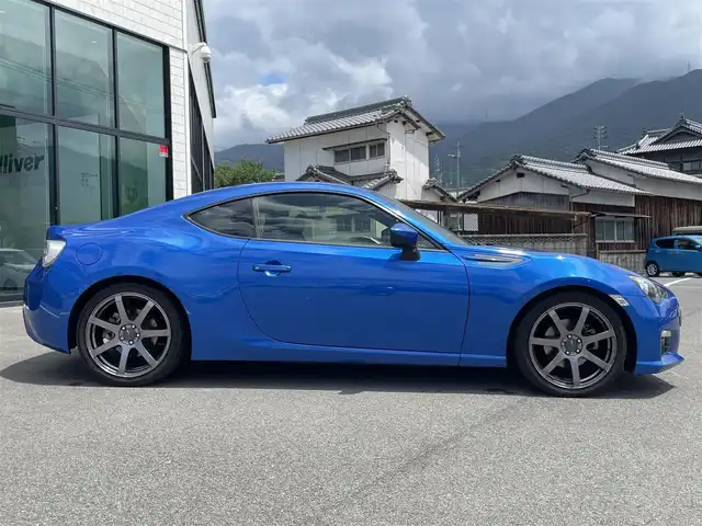 スバル ＢＲＺ S 愛媛県 2014(平26)年 7.3万km WRブルーマイカ ENKEI18インチAW(ADVANタイヤ)/TANABEマフラー(純正あり)/HKS製HIPERMAXダンパー/BLITZ製FLDメーター/タワーバー/社外7インチナビ【MDV-L505W】/　CD/DVD/Bluetooth/フルセグTV/バックカメラ/前後ドライブレコーダー/プッシュスタート/ETC/ルームミラー型GPSレーダー/電動格納ミラー/フロアマット