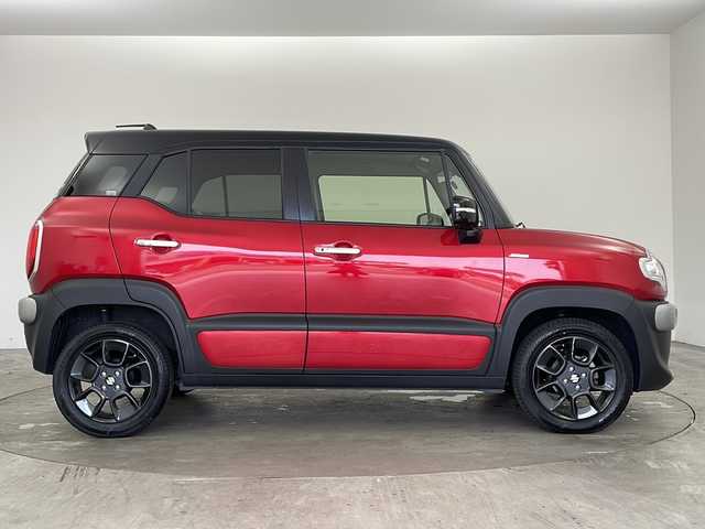 スズキ クロスビー HYBRID MZ 兵庫県 2021(令3)年 1.8万km バーニングレッドパールメタリック/ブラック2トーン ・デュアルカメラブレーキサポート/・誤発進抑制機能/・後退時ブレーキサポート/・後方誤発進抑制機能/・車線維持支援機能/・車線逸脱警報機能/・ふらつき警報機能/・先行車発進お知らせ機能/・アダプティブクルーズコントロール/・ハイビームアシスト/・エマージェンシーストップシグナル/・純正8インチナビ＆TV＆BT＆DVD＆CD/・全方位カメラ/・パドルシフト/・ビルトインETC/・LEDヘッドライト/・LEDフロントフォグ/・パーキングアシスト/・革巻きステアリング/・スマートキー/・スペアキー/・プッシュスタート/・純正前後ドライブレコーダー/・純正17インチアルミホイール/・純正フロアマット