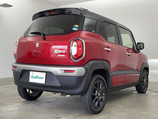 スズキ クロスビー HYBRID MZ 兵庫県 2021(令3)年 1.8万km バーニングレッドパールメタリック/ブラック2トーン ・デュアルカメラブレーキサポート/・誤発進抑制機能/・後退時ブレーキサポート/・後方誤発進抑制機能/・車線維持支援機能/・車線逸脱警報機能/・ふらつき警報機能/・先行車発進お知らせ機能/・アダプティブクルーズコントロール/・ハイビームアシスト/・エマージェンシーストップシグナル/・純正8インチナビ＆TV＆BT＆DVD＆CD/・全方位カメラ/・パドルシフト/・ビルトインETC/・LEDヘッドライト/・LEDフロントフォグ/・パーキングアシスト/・革巻きステアリング/・スマートキー/・スペアキー/・プッシュスタート/・純正前後ドライブレコーダー/・純正17インチアルミホイール/・純正フロアマット
