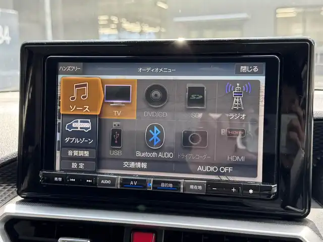 ダイハツ ロッキー プレミアム G HEV 滋賀県 2021(令3)年 5.3万km レーザーブルークリスタルシャイン ナビ/フルセグ/バックカメラ/コーナーセンサー/レーンキープアシスト/衝突軽減装置/クルーズコントロール/スマートアシスト/LEDヘッドライト/シートヒーター（前席）/ハーフレザーシート/純正16インチアルミホイール/プッシュスタート