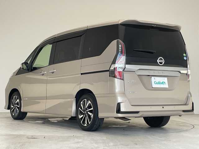 日産 セレナ ハイウェイスター V 愛知県 2021(令3)年 2.9万km カシミヤグレージュ プロパイロット/純正10インチSDナビ（地図SDカード無し）/フリップダウンモニター/両側パワースライドドア/レーダークルーズコントロール/バックカメラ/コーナーセンサー/純正アルミホイール/ブラインドスポットモニター/LEDヘッドライト/リアオートエアコン/レーンキープアシスト/ドライブレコーダー/ETC/衝突被害軽減ブレーキ/フルセグTV/CD DVD/Bluetooth/ステアリングスイッチ/スマートキー/プッシュスタート