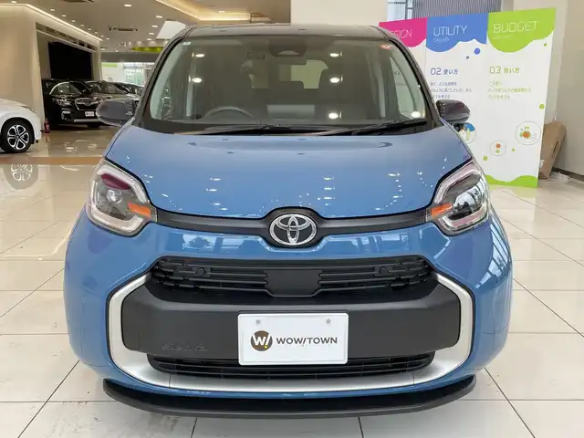 トヨタ シエンタ ハイブリッド Z 埼玉県 2024(令6)年 1.1万km 青 トヨタセーフティーセンス /純正ディスプレイオーディオ（TV・ナビ付） /バックカメラ /両側パワースライドドア /レーダークルーズコントロール /LEDオートライト /シートヒーター /ステアリングヒーター /ステアリングスイッチ /純正ETC/禁煙車