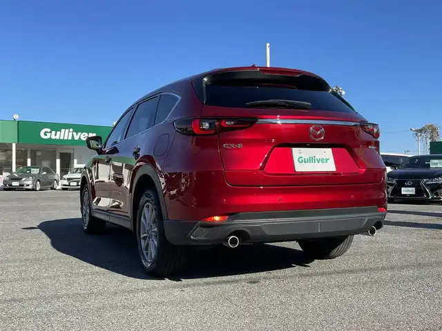 マツダ ＣＸ－８ XD スマートエディション 千葉県 2023(令5)年 5.5万km ソウルレッドクリスタルM スマートブレーキサポート/360°カメラ/10.25インチマツダコネクトナビ/運転席パワーシート/前席シートヒーター/パワーバックドア/クルージング&トラフィックサポート/レーダークルーズコントロール/レーンキープアシスト/速度標識警報/車線逸脱警報/ブラインドスポットモニター/ヘッドアップディスプレイ/前後コーナーセンサー/アダプティブLEDヘッドライト/ワイヤレス充電/ステアリングヒーター/純正17インチアルミホイール/サイド＆カーテンエアバッグ