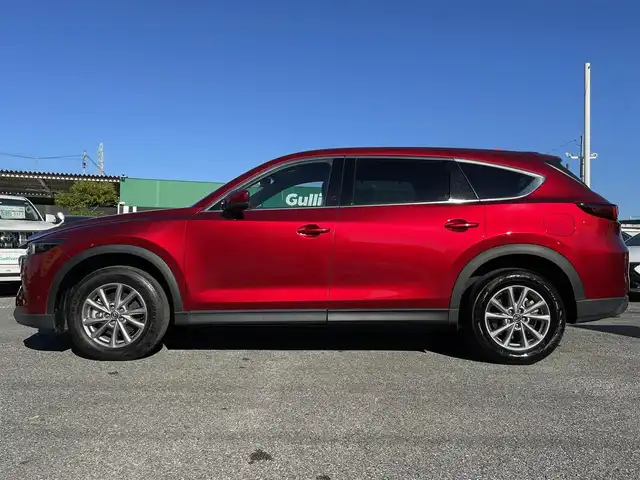 マツダ ＣＸ－８ XD スマートエディション 千葉県 2023(令5)年 5.5万km ソウルレッドクリスタルM スマートブレーキサポート/360°カメラ/10.25インチマツダコネクトナビ/運転席パワーシート/前席シートヒーター/パワーバックドア/クルージング&トラフィックサポート/レーダークルーズコントロール/レーンキープアシスト/速度標識警報/車線逸脱警報/ブラインドスポットモニター/ヘッドアップディスプレイ/前後コーナーセンサー/アダプティブLEDヘッドライト/ワイヤレス充電/ステアリングヒーター/純正17インチアルミホイール/サイド＆カーテンエアバッグ