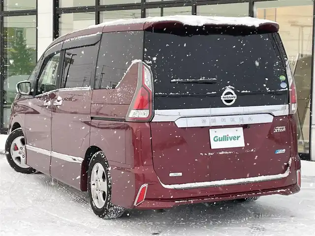 日産 セレナ ハイウェイスター プロパイロットED 道南・函館 2016(平28)年 5.2万km マルーンレッド /社外ナビ//フルセグTV//エンジンスターター//ドライブレコーダー//ETC//パワースライドドア//デジタルインナーミラー//クルーズコントロール//コーナーセンサー//オートライト//衝突軽減ブレーキ/