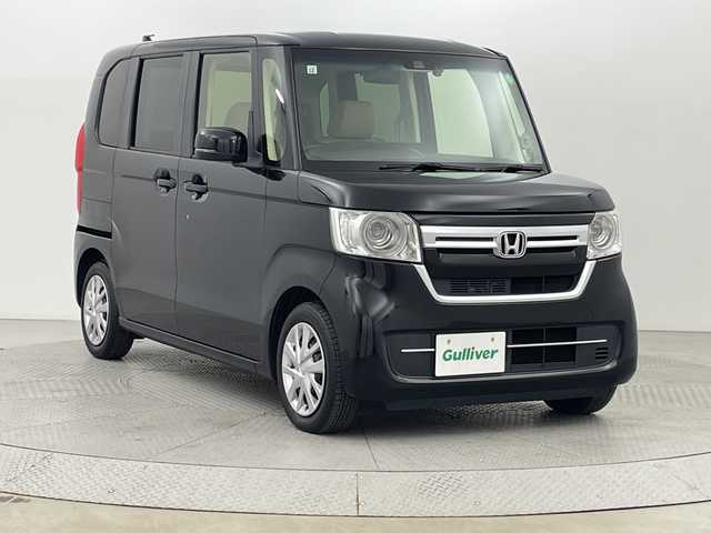 ホンダ Ｎ ＢＯＸ EX 新潟県 2021(令3)年 1.6万km クリスタルブラックパール 純正メモリナビ　型式VXM-224VFi/CD/DVD/BT/バックカメラ/フルセグ/片側パワースライドドア/ETC/シートヒーター　D席/N席/キセノン/コーナーセンサー/オートライト/ホンダセンシング