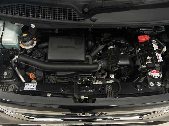 ホンダ Ｎ ＢＯＸ EX 新潟県 2021(令3)年 1.6万km クリスタルブラックパール 純正メモリナビ　型式VXM-224VFi/CD/DVD/BT/バックカメラ/フルセグ/片側パワースライドドア/ETC/シートヒーター　D席/N席/キセノン/コーナーセンサー/オートライト/ホンダセンシング