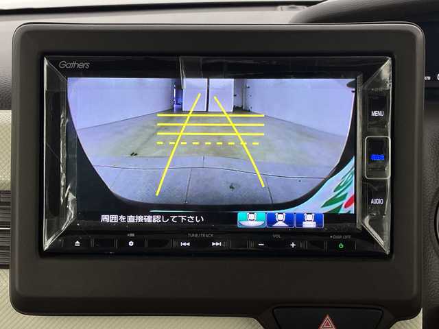 ホンダ Ｎ ＢＯＸ EX 新潟県 2021(令3)年 1.6万km クリスタルブラックパール 純正メモリナビ　型式VXM-224VFi/CD/DVD/BT/バックカメラ/フルセグ/片側パワースライドドア/ETC/シートヒーター　D席/N席/キセノン/コーナーセンサー/オートライト/ホンダセンシング