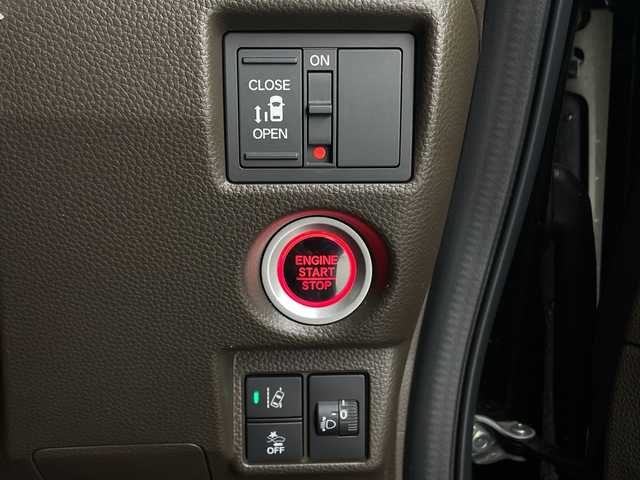 ホンダ Ｎ ＢＯＸ EX 新潟県 2021(令3)年 1.6万km クリスタルブラックパール 純正メモリナビ　型式VXM-224VFi/CD/DVD/BT/バックカメラ/フルセグ/片側パワースライドドア/ETC/シートヒーター　D席/N席/キセノン/コーナーセンサー/オートライト/ホンダセンシング