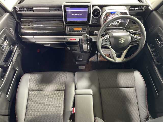 スズキ スペーシア 神奈川県 2021(令3)年 2万km ピュアホワイトP 純正ナビ/全方位カメラ/両側パワースライドドア/スズキセーフティ/追従クルーズコントローラー/ターボ/シートヒーター/ヘッドアップディスプレイ/パドルシフト/ETC2.0/LEDライト/前後ドラレコ/純正5インチAW/純正フロアマット/プッシュスタート/スマートキー/スペアキー/シートバックテーブル/シールサンシェード/オートライト/オートマチックハイビーム/ハイビームアシスト/電格格納ミラー/取扱説明書/保証書/デュアメセンサーブレーキサポート/車線逸脱抑制/レーンアシスト/盗難防止装置