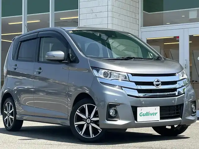 日産 デイズ ハイウェイスターG ターボ 兵庫県 2019(平31)年 6.5万km チタニウムグレーメタリック 純正SDナビ/BTオーディオ/フルセグテレビ/アラウンドビューモニター/ETC/前方ドライブレコーダー/クルーズコントロール/オートライト/フォグランプ/純正AW/アイドリングストップ/スマートキー