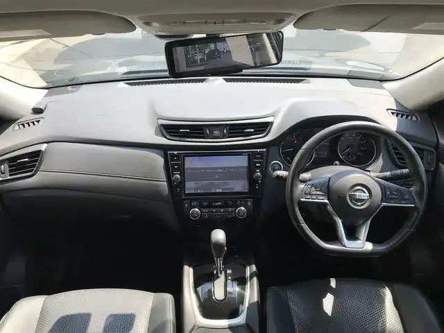 日産 エクストレイル 20Xi 富山県 2018(平30)年 4.6万km チタニウムカーキ 純正９型ナビ/フルセグＴＶ／Bluetooth/プロパイロット/アラウンドビューモニター/エマージェンシーブレーキ/デジタルインナーミラー/クルーズコントロール/パワーバックドア/シートヒーター/スマートキー／スペアキー/ETC/コーナーセンサー/ブレーキホールド/ドライブレコーダー/横滑り防止装置/ミラーヒーター/保証書／取説有り