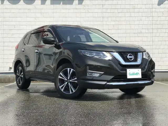 日産 エクストレイル 20Xi 富山県 2018(平30)年 4.6万km チタニウムカーキ 純正９型ナビ/フルセグＴＶ／Bluetooth/プロパイロット/アラウンドビューモニター/エマージェンシーブレーキ/デジタルインナーミラー/クルーズコントロール/パワーバックドア/シートヒーター/スマートキー／スペアキー/ETC/コーナーセンサー/ブレーキホールド/ドライブレコーダー/横滑り防止装置/ミラーヒーター/保証書／取説有り