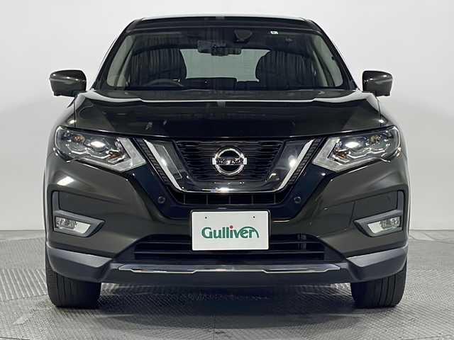 日産 エクストレイル 20Xi 広島県 2018(平30)年 4.6万km チタニウムカーキ 純正9型ナビ　/アラウンドビューモニター　/シートヒーター　/フルセグ　/電動リアゲート　/デジタルルームミラー　/オートハイビーム　/レーンキープアシスト　/コーナーセンサー　/クルーズコントロール　/ドラレコ　/ETC/純正18インチアルミホイール(225/60/R18)/エアバック（運転席/助手席）