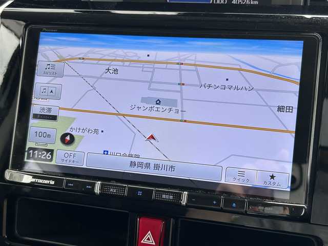 トヨタ ルーミー カスタムG－T 静岡県 2021(令3)年 4.1万km パールホワイトⅢ Toyota Safety Sense/社外9インチメモリーナビ(AVIC-RQ911)/　AM FM CD DVD Bluetooth AUX/ビルトインETC/ドライブレコーダー/LEDオートヘッドライト/デジタルルームミラー/シートヒーター(前席)/LEDルームライト/両側パワースライドドア/ステアリングスイッチ/スマートキー2本/社外充電ポート/フルセグTV/アラウンドビューモニター