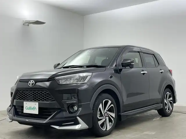 トヨタ ライズ Z 岡山県 2020(令2)年 4.6万km ブラックマイカメタリック 純正9インチナビ/（CD/DVD/Bluetooth/フルセグ）/モデリスタエアロ（F/S/R）/衝突軽減ブレーキ/レーダークルーズコントロール/ビルトインETC/シートヒーター/LEDヘッドライト/バックカメラ/コーナーセンサー/レーンキープアシスト/オートハイビーム/プッシュスタート/スマートキー/アイドリングストップ/純正17インチアルミホイール/純正フロアマット/純正ドアバイザー/スマートキー×２