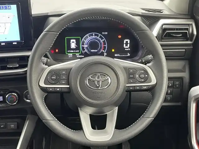 トヨタ ライズ Z 岡山県 2020(令2)年 4.6万km ブラックマイカメタリック 純正9インチナビ/（CD/DVD/Bluetooth/フルセグ）/モデリスタエアロ（F/S/R）/衝突軽減ブレーキ/レーダークルーズコントロール/ビルトインETC/シートヒーター/LEDヘッドライト/バックカメラ/コーナーセンサー/レーンキープアシスト/オートハイビーム/プッシュスタート/スマートキー/アイドリングストップ/純正17インチアルミホイール/純正フロアマット/純正ドアバイザー/スマートキー×２