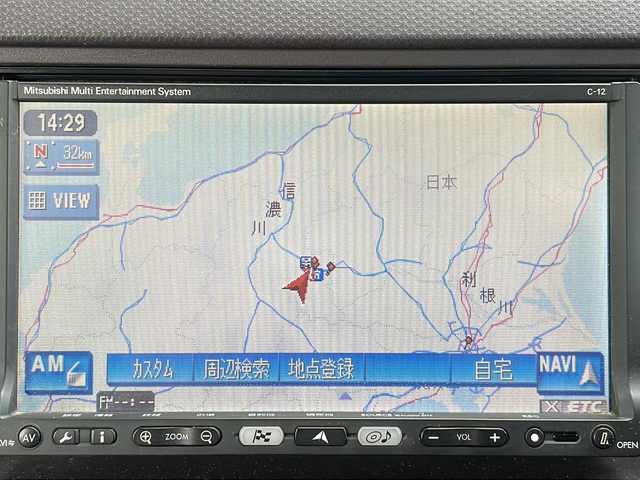 三菱 パジェロ ミニ ナビエディション VR 長野県 2008(平20)年 10万km クールシルバーM/ラズベリーレッドP ４WD/ターボ/純正HDDナビTV/ETC/社外15インチアルミ/純正15インチアルミ冬タイヤ積込/保証書・取説/スペアキー