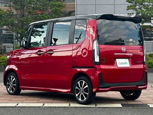 ホンダ Ｎ ＢＯＸ カスタム コーディネートスタイル 福島県 2024(令6)年 0.3万km 赤Ⅱ ホンダセンシング/衝突軽減ブレーキ（CMBS）/先行車発進お知らせ機能/歩行者事故低減ステアリング/路外逸脱抑制機能/標識認識機能/渋滞追従機能付アダプティブクルーズコントロール（ACC）/車線維持支援システム（LKAS）/誤発進抑制機能/後方誤発進抑制機能/近距離衝突軽減ブレーキ/急アクセル抑制機能/パーキングセンサーシステム/オートハイビーム/純正ナビゲーション/【BT/USB/TV】/バックカメラ/ビルトインETC/両側電動スライドドア/前席シートヒーター/シートバックテーブル/リアドアシェード/LEDオートライト/純正フロアマット