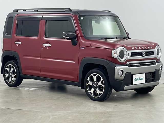 スズキ ハスラー Jスタイル ターボ 道央・札幌 2021(令3)年 2.3万km フェニックスレッドパール/ガンメタリック2トーンルーフ ・4WD/・ワンオーナー/・純正メモリーナビ&フルセグ&CD&DVD&BT&HDMI&USB&ipod&AppleCarPlay&AndroidAuto/・寒冷地仕様/・スズキセーフティサポート/・衝突軽減ブレーキ/・誤発進抑制機能/・後方誤発進抑制機能/・ふらつき警報/・車線逸脱抑制機能/・車線逸脱警報機能/・標識認識機能/・アダプティブクルーズコントロール/・先行車発進お知らせ/・オートマチックハイビーム/・全方位カメラ/・レーンキープアシスト/・ダウンヒルアシストコントロール/・シートヒーター/・革巻きステアリング/・ステアリングスイッチ/・ビルトインETC/・後席テーブル/・オートライト/・LEDヘッドライト/・LEDフォグ/・スマートキー/・プッシュスタート/・アイドリングストップ/・横滑り防止/・nanoe/・マッドガード