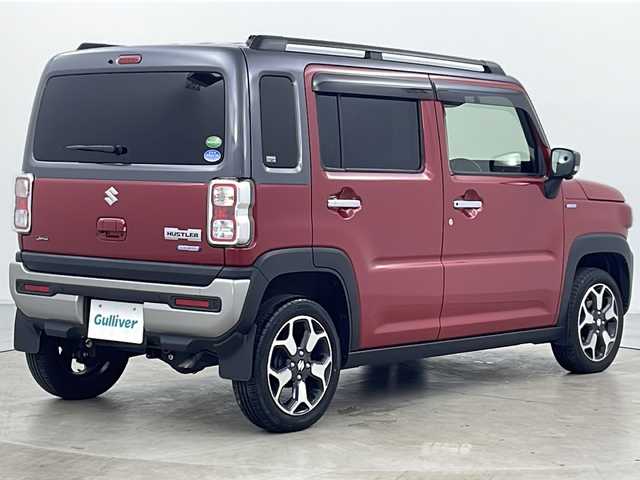 スズキ ハスラー Jスタイル ターボ 道央・札幌 2021(令3)年 2.3万km フェニックスレッドパール/ガンメタリック2トーンルーフ ・4WD/・ワンオーナー/・純正メモリーナビ&フルセグ&CD&DVD&BT&HDMI&USB&ipod&AppleCarPlay&AndroidAuto/・寒冷地仕様/・スズキセーフティサポート/・衝突軽減ブレーキ/・誤発進抑制機能/・後方誤発進抑制機能/・ふらつき警報/・車線逸脱抑制機能/・車線逸脱警報機能/・標識認識機能/・アダプティブクルーズコントロール/・先行車発進お知らせ/・オートマチックハイビーム/・全方位カメラ/・レーンキープアシスト/・ダウンヒルアシストコントロール/・シートヒーター/・革巻きステアリング/・ステアリングスイッチ/・ビルトインETC/・後席テーブル/・オートライト/・LEDヘッドライト/・LEDフォグ/・スマートキー/・プッシュスタート/・アイドリングストップ/・横滑り防止/・nanoe/・マッドガード
