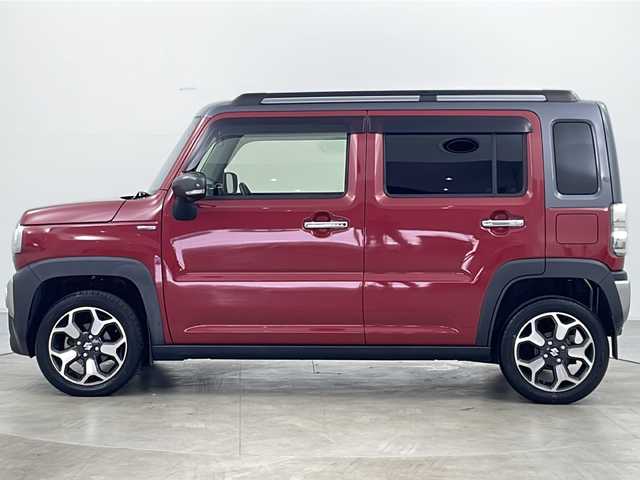 スズキ ハスラー Jスタイル ターボ 道央・札幌 2021(令3)年 2.3万km フェニックスレッドパール/ガンメタリック2トーンルーフ ・4WD/・ワンオーナー/・純正メモリーナビ&フルセグ&CD&DVD&BT&HDMI&USB&ipod&AppleCarPlay&AndroidAuto/・寒冷地仕様/・スズキセーフティサポート/・衝突軽減ブレーキ/・誤発進抑制機能/・後方誤発進抑制機能/・ふらつき警報/・車線逸脱抑制機能/・車線逸脱警報機能/・標識認識機能/・アダプティブクルーズコントロール/・先行車発進お知らせ/・オートマチックハイビーム/・全方位カメラ/・レーンキープアシスト/・ダウンヒルアシストコントロール/・シートヒーター/・革巻きステアリング/・ステアリングスイッチ/・ビルトインETC/・後席テーブル/・オートライト/・LEDヘッドライト/・LEDフォグ/・スマートキー/・プッシュスタート/・アイドリングストップ/・横滑り防止/・nanoe/・マッドガード