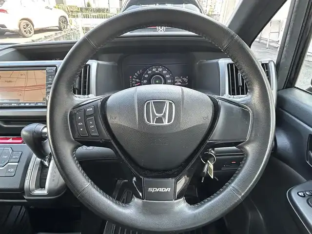 ホンダ ステップワゴン スパーダ S 兵庫県 2009(平21)年 9.6万km プレミアムブラキッシュパール 純正HDDナビ/(DVD/AM/FM)/ワンセグテレビ/バックカメラ/両側パワースライド/ETC/パドルシフト/オートライト/電動格納ミラー/純正フロアマット/ISOFIX
