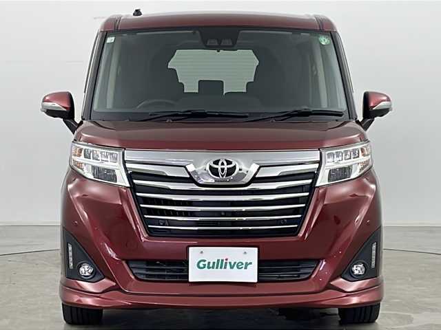 トヨタ ルーミー カスタムG 道央・札幌 2020(令2)年 1.9万km ファイアークォーツレッドM ・4WD/・全方位モニター/・純正ナビ(CD＆DVD＆SD＆BT＆フルセグTV)/・衝突軽減ブレーキ/・レーンキープアシスト/・オートマチックハイビーム/・コーナーセンサー/・両側パワースライドドア/・バックカメラ/・サイドカメラ/・フロントカメラ/・LEDヘッドライト/・フォグランプ/・プッシュスタート/・後席カーテン/・スマートキー