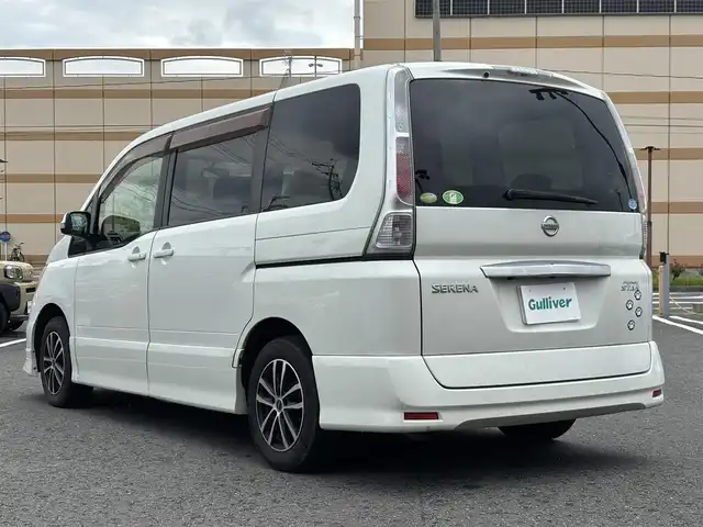 日産 セレナ ハイウェイスター Vエアロセレ 宮城県 2010(平22)年 17.8万km ホワイトパール
