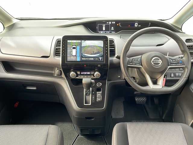 日産 セレナ ハイウェイスター V 広島県 2021(令3)年 2.7万km ダイヤモンドブラック プロパイロット /純正10インチナビ/CD/DVD/Blu-ray/DTV/Bluetooth/アラウンドビューモニター/純正フリップダウンモニター/両側パワースライドドア/デジタルインナーミラー /LEDオートライト/オートハイビーム/ビルトインETC/ドライブレコーダー/コーナーセンサー /BSM/純正アルミホイール/スマートキー/プッシュスタート
