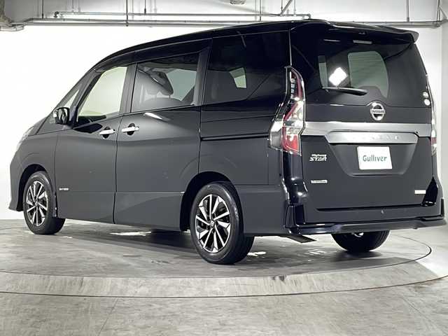 日産 セレナ ハイウェイスター V 広島県 2021(令3)年 2.7万km ダイヤモンドブラック プロパイロット /純正10インチナビ/CD/DVD/Blu-ray/DTV/Bluetooth/アラウンドビューモニター/純正フリップダウンモニター/両側パワースライドドア/デジタルインナーミラー /LEDオートライト/オートハイビーム/ビルトインETC/ドライブレコーダー/コーナーセンサー /BSM/純正アルミホイール/スマートキー/プッシュスタート