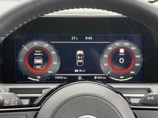 日産 オーラ G レザーエディション 佐賀県 2023(令5)年 2万km 黒 純正9インチナビ/アラウンドビューモニター/エマージェンシーブレーキ/LDW/コーナーセンサー/インテリジェントルームミラー/電動パーキングブレーキ/ETC/ステアリングリモコン/インテリジェントキー/プッシュスタート/LEDヘッドライト/フォグライト/純正アルミホイール/カラー：ミッドナイトブラック（GAT）