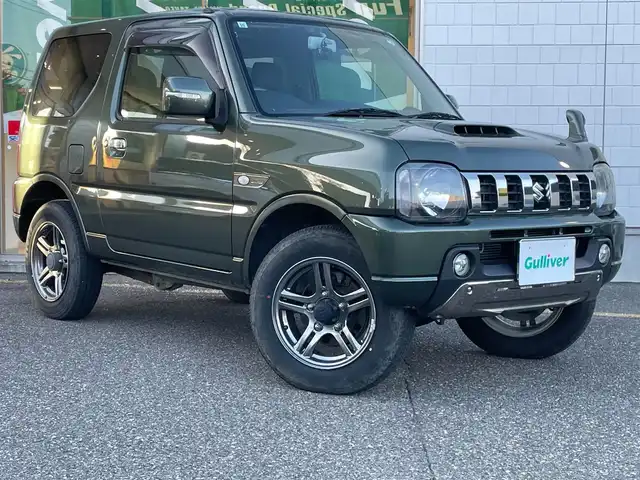 スズキ ジムニー ランドベンチャー 新潟県 2017(平29)年 9.8万km クールカーキPM 4WD/ターボ/純正ホイール装着/メモリナビ/ドアバイザー/ETC/純正フロアマット/ドライブレコーダー/運転席シートヒーター/ステアリングスイッチ