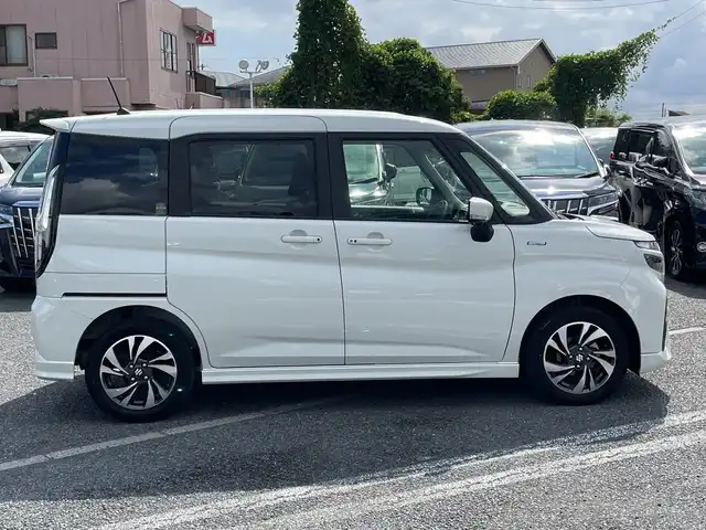スズキ ソリオ バンディット HV MV 千葉県 2023(令5)年 2.8万km ピュアホワイトP ８型ナビＭＤＶ－Ｓ８１０Ｌ　全方位カメラ　両側電動スライドドア　ＨＵＤ　レーダークルコン　ＵＳＢ　ＢＴ　フルセグ　シートヒーター　ＡＨＢ　レーンアシスト　ＬＥＤライト　バックセンサー オートライト