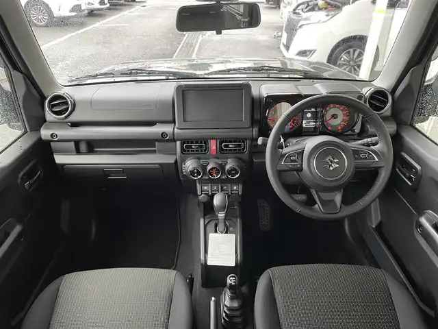スズキ ジムニー シエラ JC 東京都 2025(令7)年 0.1万km ブルーイッシュブラックパール3 ワンオーナー/4WD/ヒルディセントコントロール/デュアルセンサーブレーキサポート/純正LEDヘッドライト/純正フロアマット/クルーズコントロール/前席シートヒーター/車線逸脱警報機能/パーキングソナー