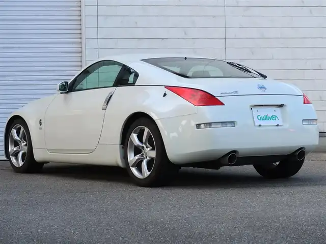 日産 フェアレディ Ｚ 石川県 2007(平19)年 15.3万km ホワイトパール リモコンキー/スペアキー/ステアリングリモコン/純正DVDナビゲーション/バックモニター/HIDライト/電動格納ミラー/純正フロアマット