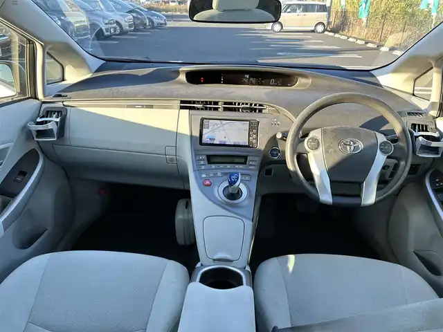 トヨタ プリウス S 宮城県 2012(平24)年 19.9万km シルバーM 純正SDナビ/（NSCT-W61）/ワンセグTV/バックカメラ/ETC/スマートキー/オートライト/純正フロアマット/社外15インチアルミホイール