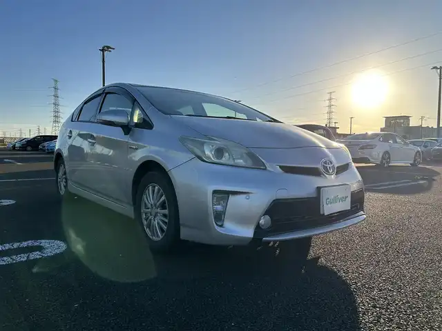 トヨタ プリウス S 宮城県 2012(平24)年 19.9万km シルバーM 純正SDナビ/（NSCT-W61）/ワンセグTV/バックカメラ/ETC/スマートキー/オートライト/純正フロアマット/社外15インチアルミホイール