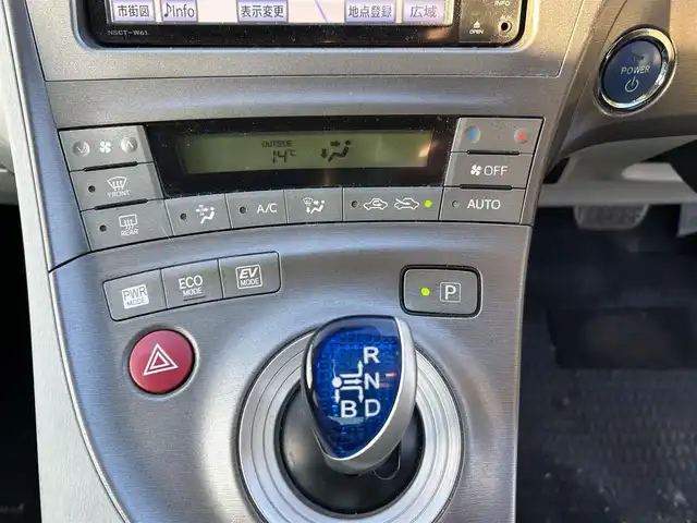 トヨタ プリウス S 宮城県 2012(平24)年 19.9万km シルバーM 純正SDナビ/（NSCT-W61）/ワンセグTV/バックカメラ/ETC/スマートキー/オートライト/純正フロアマット/社外15インチアルミホイール